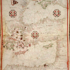 Discovery Map Series: Portolan Chart Of The Mediterranean And Black Seas With The West Coast Of Spain And Portugal black seas 2