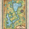 Tuesday Map Feature: Spirit Lake And Lake Okoboji, Iowa Lake Art- The Great Lakes Of Iowa spirit lake