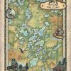 Travel Tuesday Map Feature: Three Lakes Chain of Lakes, Wisconsin Lake Art threelakeschainoflakesfacebookdownload